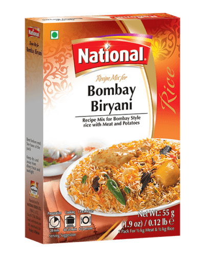 National Bombay Biriyani Mix Spice / Biryani Bombay Campuran Rempah Ratus / বোম্বে বিরিয়ানী মশলা