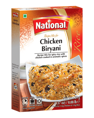 National Biriyani Masala Mix Spice / Biryani Masala Campuran Rempah Ratus / বিরিয়ানী মশলা