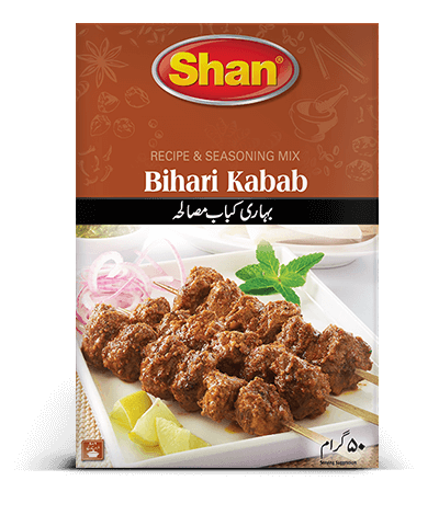 Shan Bihari Kabab BBQ Mix / Kebab BBQ Campur Bihari / বিহারী কাবাব বার বি কিউ মশলা