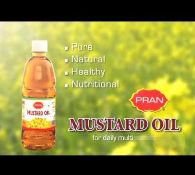 Pran Pure Mustard Oil / Minyak Sawi Tulin Pran / প্রান সরিষার তেল 200 ML Pack
