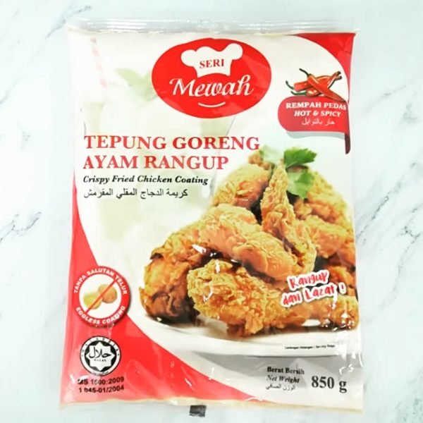 Seri Merah Tempung Goreng Chicken Hot and Spicy / Tempung Goreng Ayam Rangup