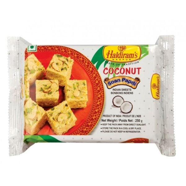 Haldiram's Soan Papdi (Coconut Flavour) - 250 Gram