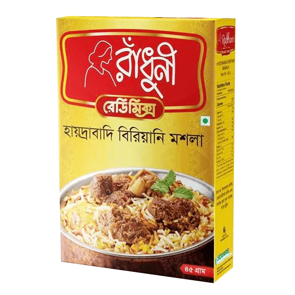 Radhuni Hyderabadi Biryani Masala / রাঁধুনি হায়দ্রাবাদি বিরিয়ানি মশলা