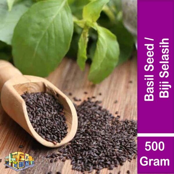 Basil Seed / Biji Selasih 500 Gram Pack