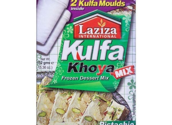 Laziza Kulfa Khoya Frozen Dessert Mix (Pistachio) 152 Gran Pack