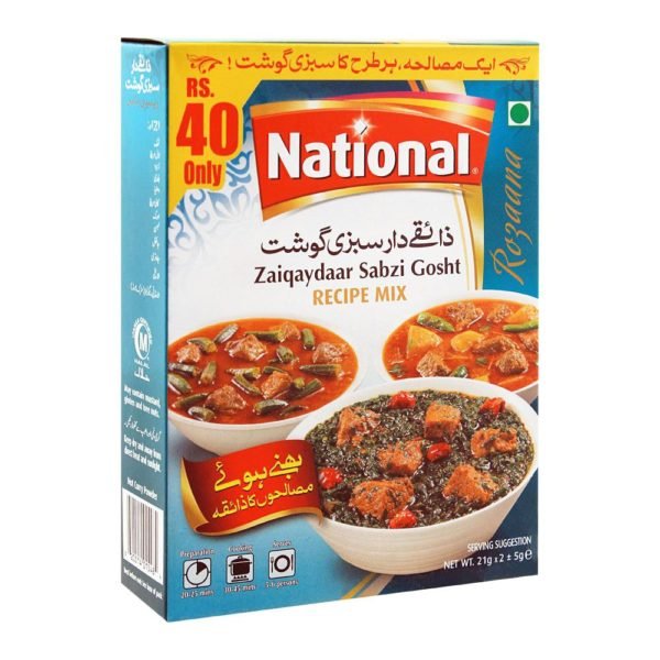 National Zaiqaydaar Sabzi Gosht