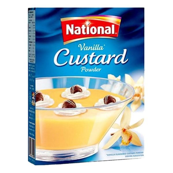 National Vanilla Custard Powder (300 Gram Pack)