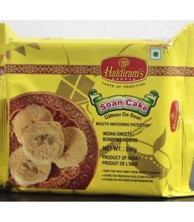 Haldirams Soan Cake 200 Gram Pack
