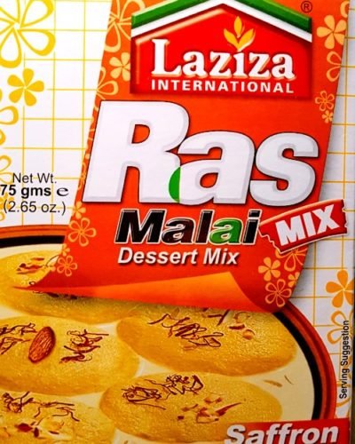 Laziza Ras Malai -Saffron (75 Gram Pack)