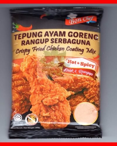 Bon Chef Tepung Ayam Goreng Rangup Serbaguna (1 KG Pack)