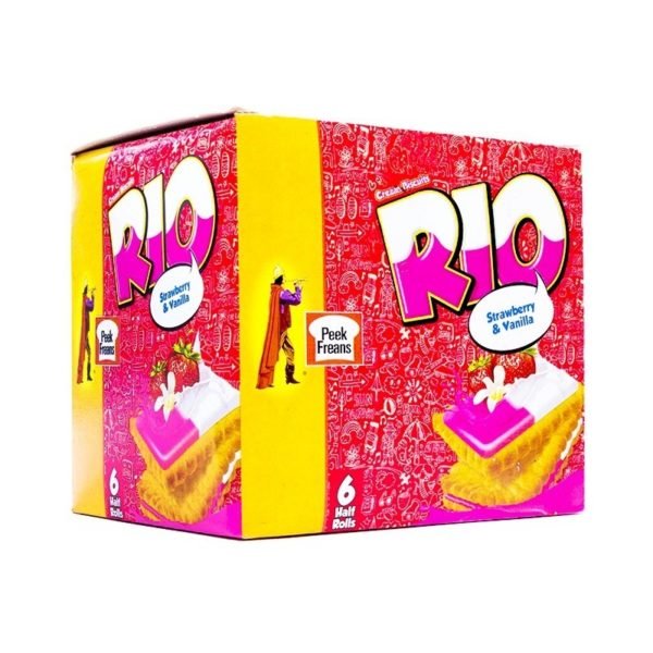 Peek Freans New Rio Strawberry (8 Pack Box)