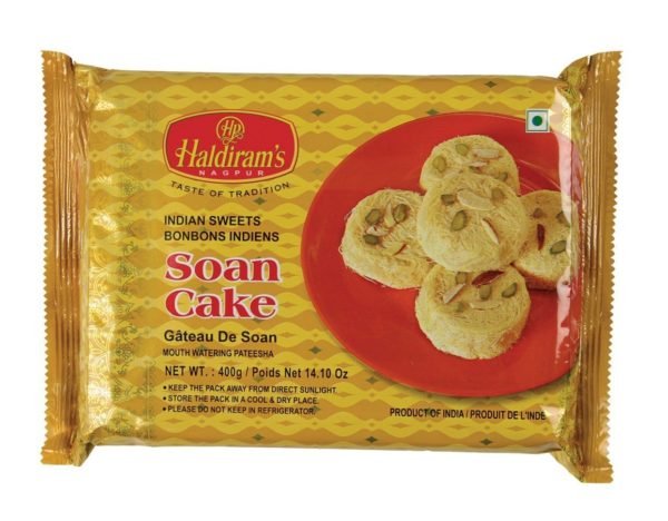 Haldirams Soan Cake 400 Gram Pack
