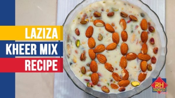 Laziza Kheer Mix Rice Pudding Almond and Saffron 155 Grams (5.46 OZ) - Image 3