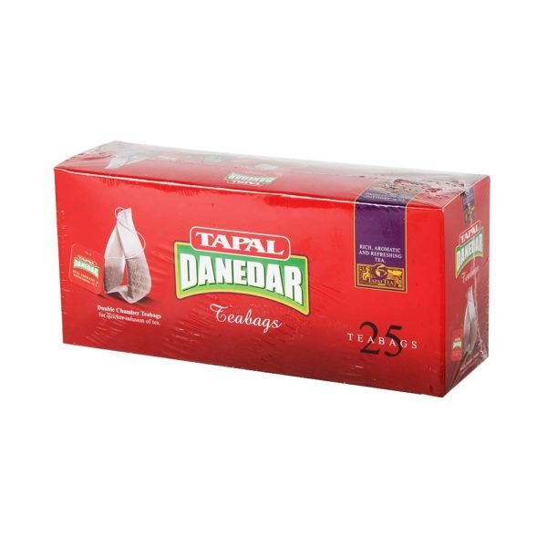 Tapal Danedar Double Chamber Teabag (25 Teabags Pack)
