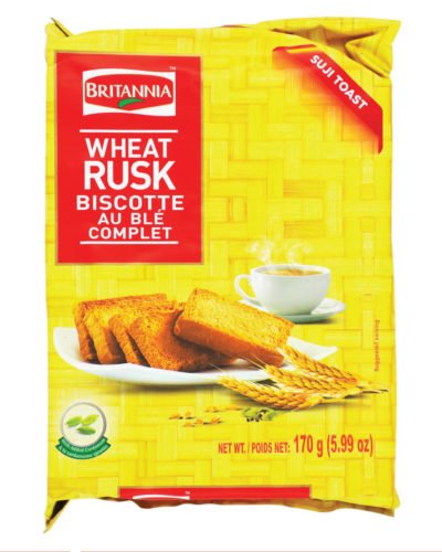 Britannia Wheat Rusk (170 Gram Pack)