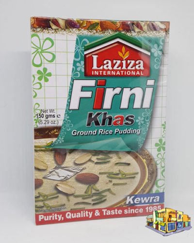 Laziza Firni Khas Ground Rice Pudding Kewra 5.29 OZ (150 Grams)