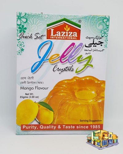 Laziza Jelly Crystals Mango Flavour 3.00 OZ (85 Grams)