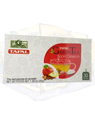 Tapal Green Tea Apple Cinnamon ( 30 TEA BAGS)