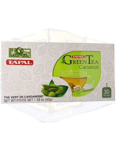 Tapal Green Tea Cardamom ( 30 TEA BAGS)