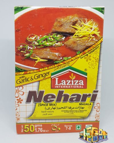 Laziza Nehari Masala with Garlic & Ginger (Spice Mix) 50gm