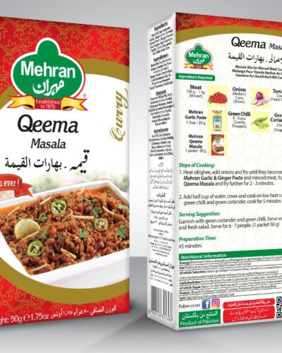 Mehran Qeema Masala 50g Pack