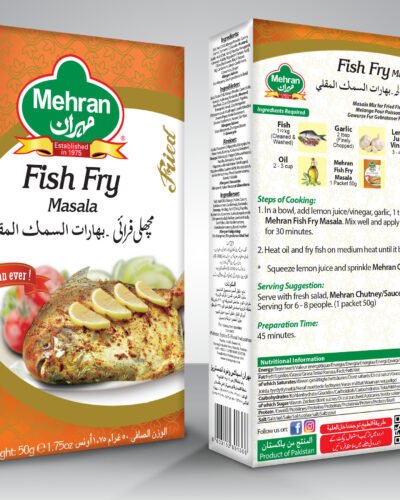 Mehran Fry Fish Masala 50g Pack