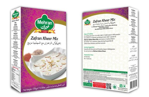Mehran Zafrani (Saffron) Kheer Mix 155g Pack