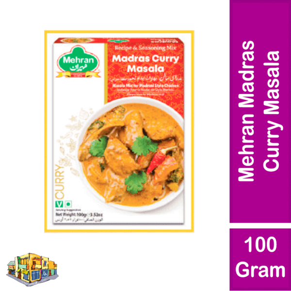 Mehran Madras Curry Masala 100g Pack