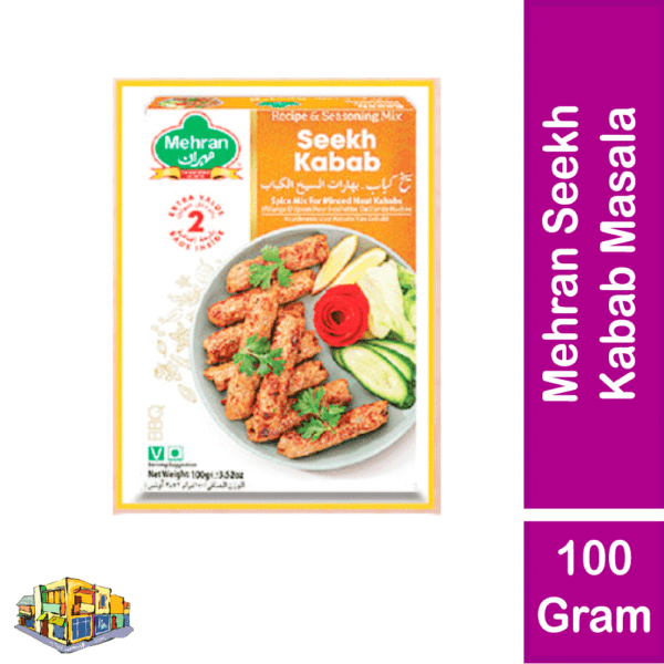 Mehran Seekh Kabab Masala 100g Pack