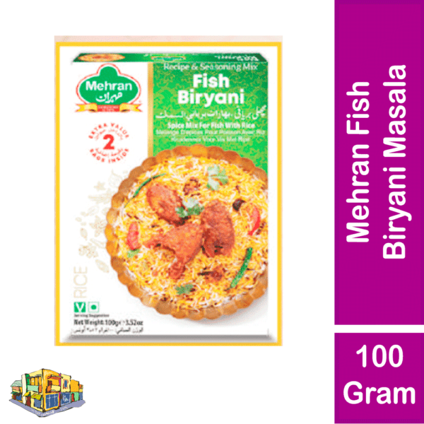 Mehran Fish Biryani Masala 100g Pack
