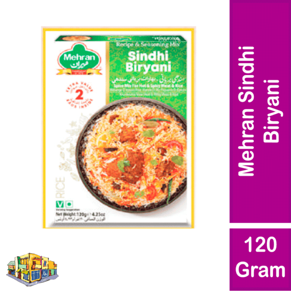 Mehran Sindhi Biryani Masala 120g Pack