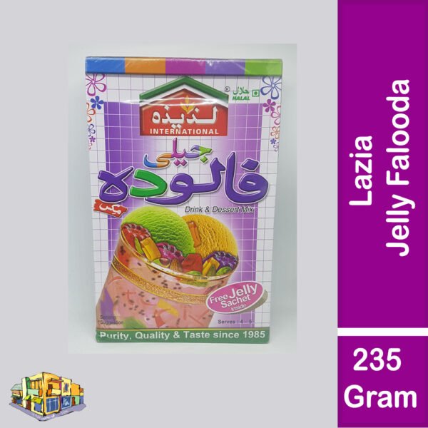 Laziza Jelly Falooda Mix Drink & Dessert Mix 235 Grams