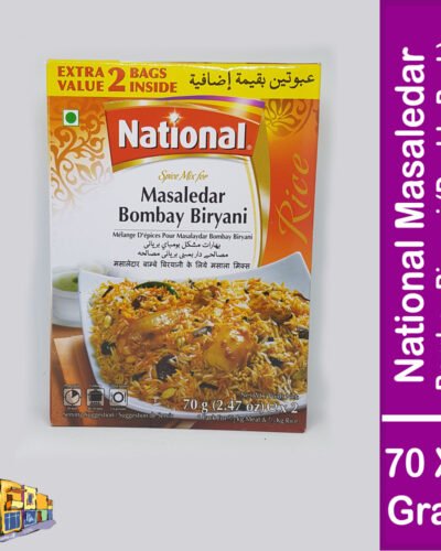 National Masaledar Bombay Biryani Double Pack (70Gram X 2)