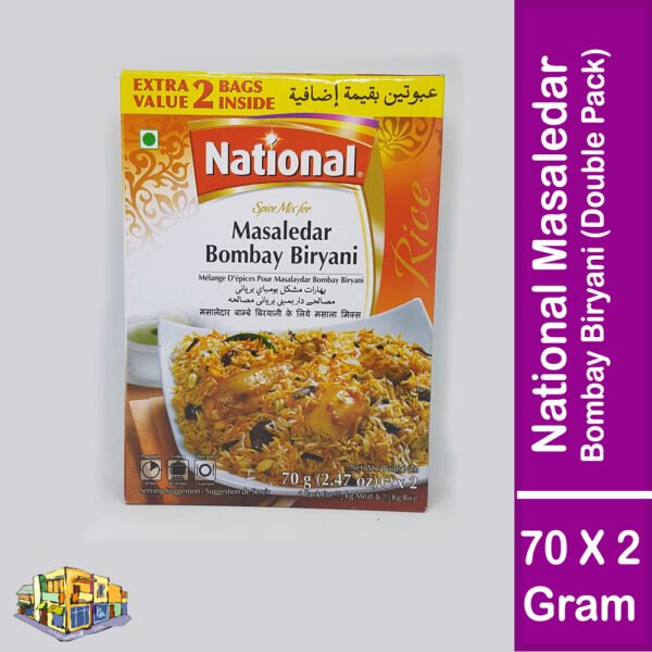 National Masaledar Bombay Biryani Double Pack (70Gram X 2)