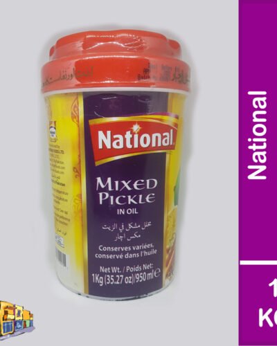 National Mixed Pickle in Oil 1 KG Pack