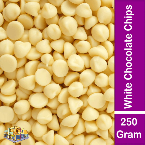 White Chocolate Chips 250 Gram Pack
