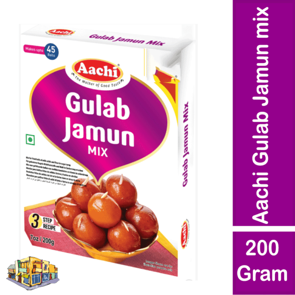 Aachi Gulab Jamun Mix 200 Gram Pack