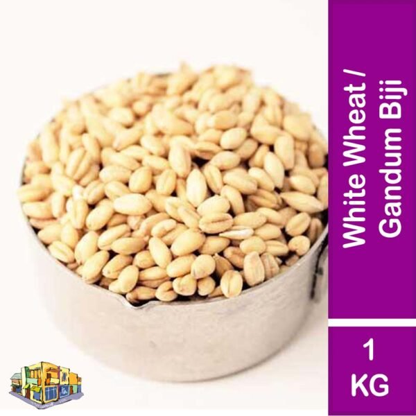 White Wheat / Gandum Biji 1 KG
