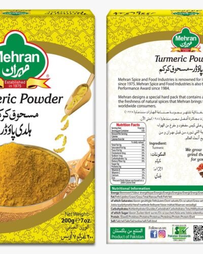 Mehran Turmeric Powder 200 Gram Pack