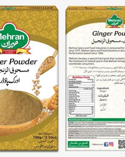 Mehran Ginger Powder 100 Gram Pack