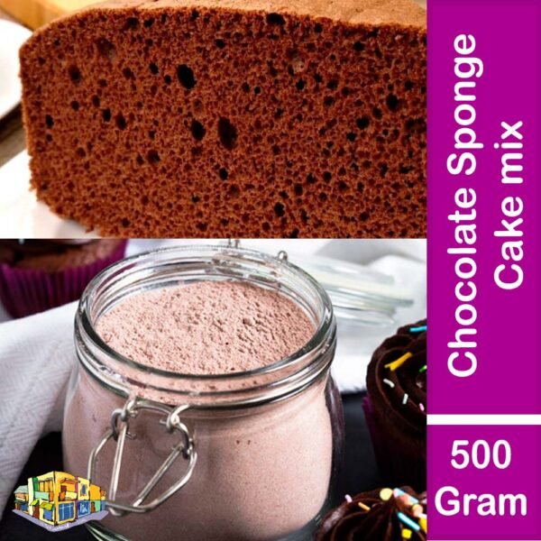 Chocolate Sponge Cake Mix 500 Gram Pack