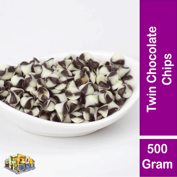 Twin Chocolate Chips 500 Gram Pack