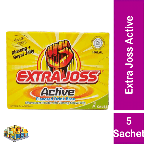 Extra Jose Active (Ginseng + Royal Jelly) 5 Sachet Pack (4 Gram Each)