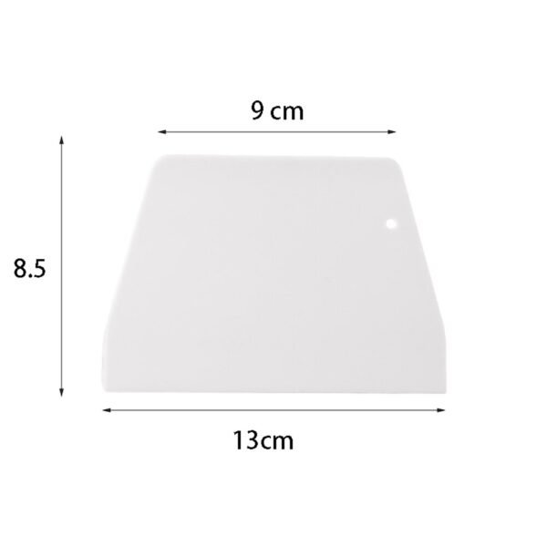 1/2 Pcs Useful Curved Cream Spatula DIY Pastry Cutters Fondant Dough Scraper Cake Cutter Pastry Baking Tool Kitchen Accessories - Image 2