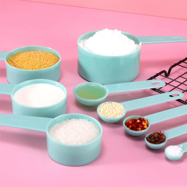 Useful 10 Pcs Per Set Measuring Scoops Portable Stack Able Spoon Cups Baking Accessories Kitchen - Image 3