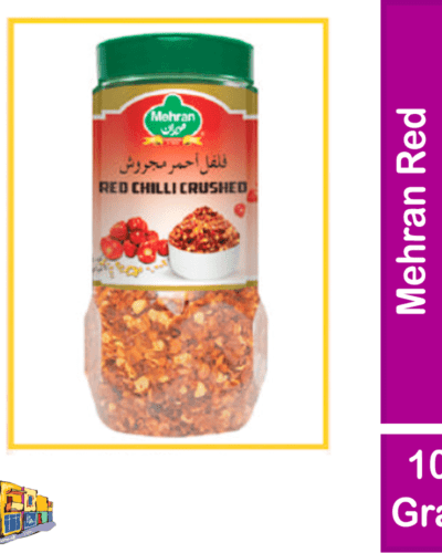 Mehran Red Chilli Crushed 100g Pack