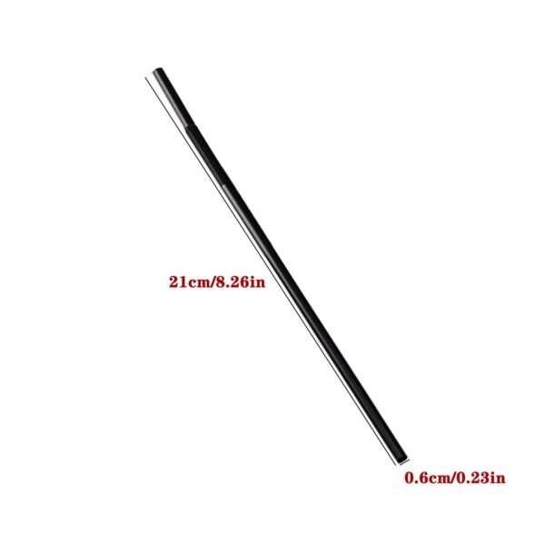 100-1500Pcs Black Disposable Plastic Straws For Drinking Wedding Kitchen Dining Bar Supplies Party Beverage Cocktail Straw - Image 6