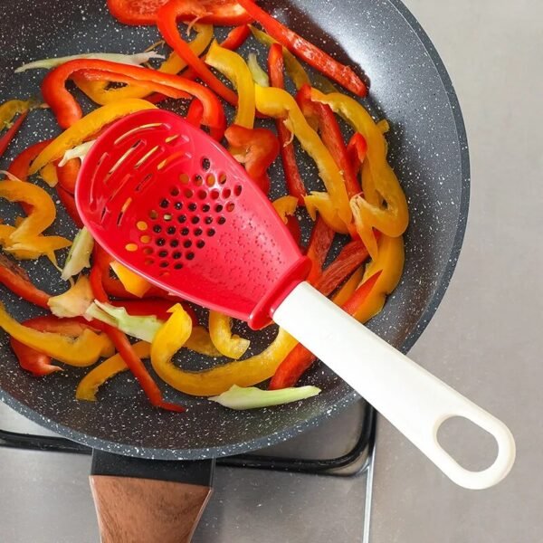 EW Japanese Cuisine Spoon Multi-Functional Colander Baby Food Supplement Mashed Potato Mashed Ginger Minced Kitchen Gadget