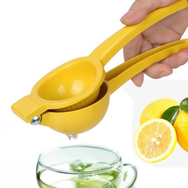 Home Manual Lemon Squeezer Aluminum Alloy Hand Pressed Orange Fruit Juicer Portable Practical Kitchen Tools Mini Blender - Image 2