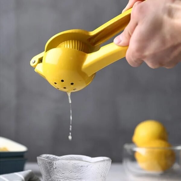 Home Manual Lemon Squeezer Aluminum Alloy Hand Pressed Orange Fruit Juicer Portable Practical Kitchen Tools Mini Blender - Image 3